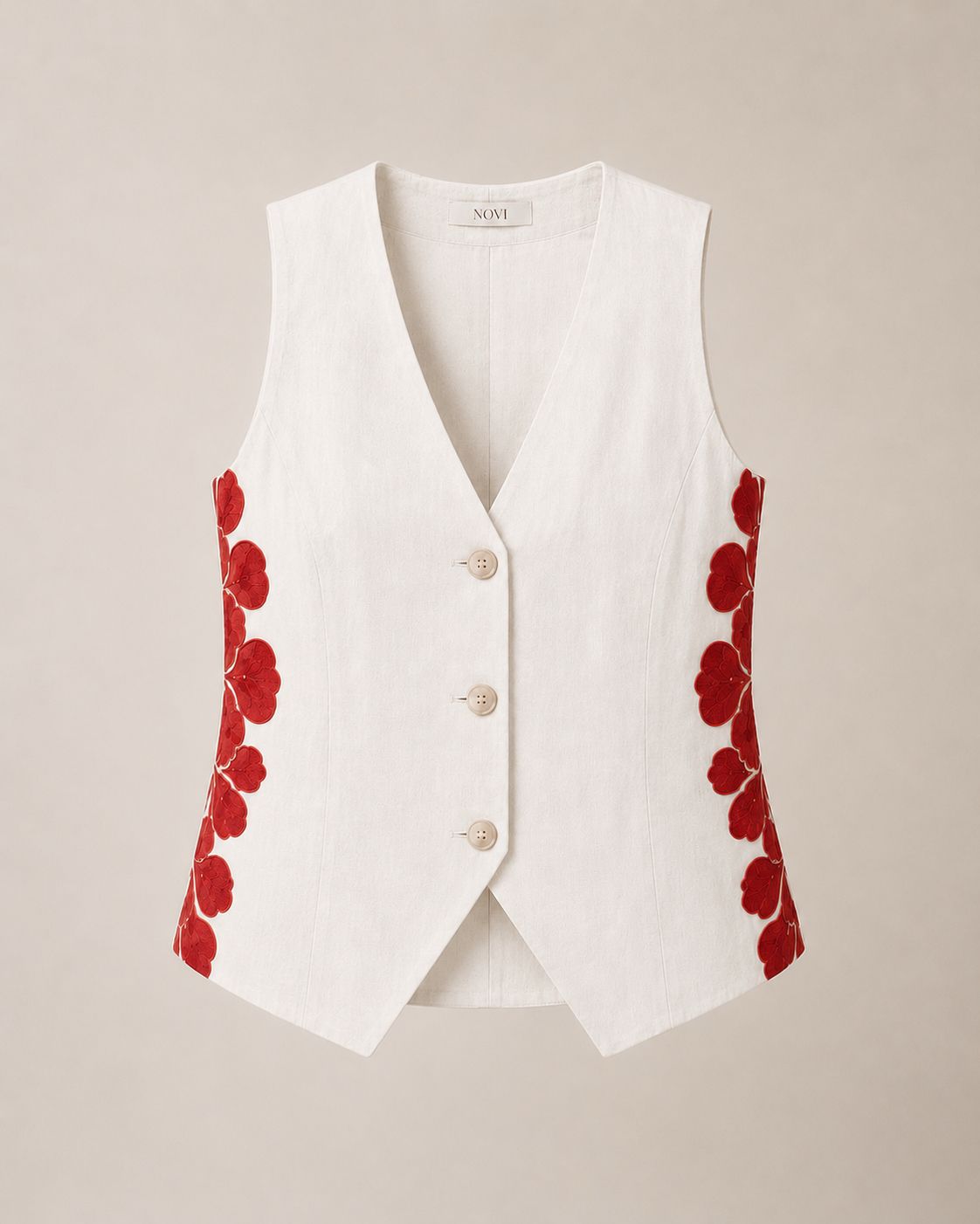 Peonies Waistcoat