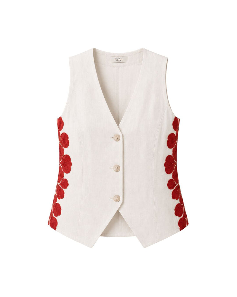 Peonies Waistcoat